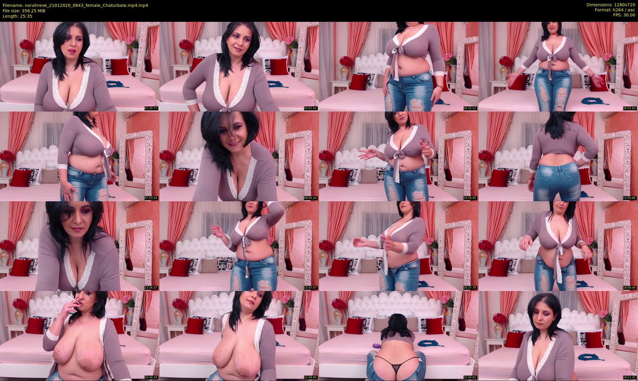 norahreve — 26 minute Chaturbate female cam show recording, 720p, Jan 21, 2020