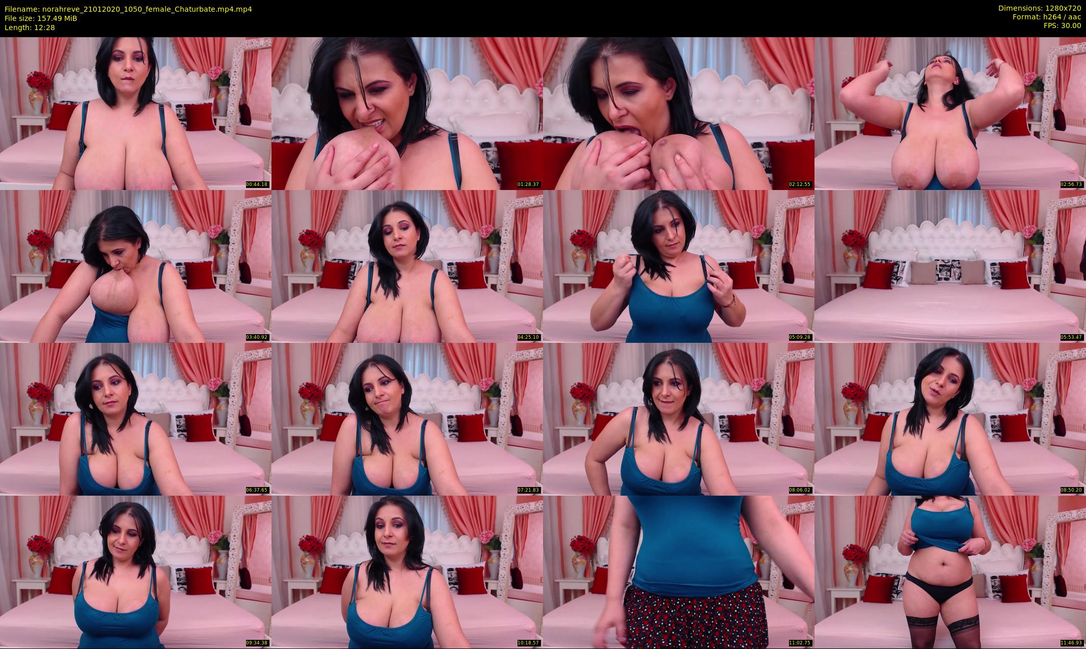 norahreve — 13 minute Chaturbate female cam show recording, 720p, Jan 21, 2020