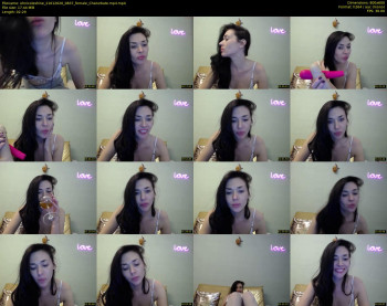 ohnicoleshine — 3 minute Chaturbate female cam show recording, 480p, Jan 21, 2020