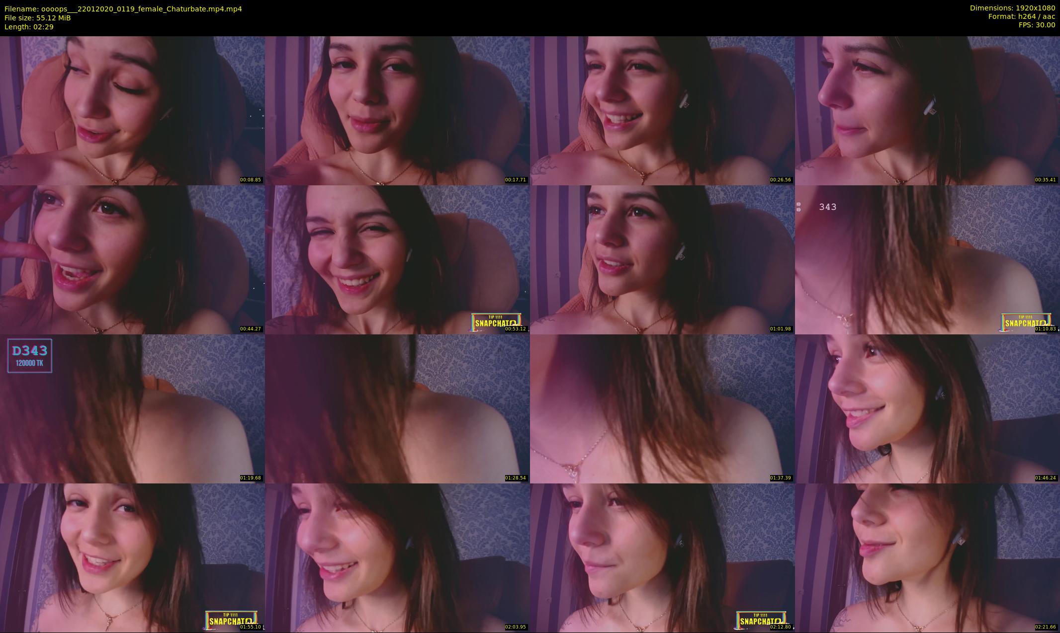 oooops__ — 3 minute Chaturbate female cam show recording, 1080p, Jan 22, 2020