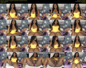reginabanx — 21 minute Chaturbate female cam show recording, 480p, Jan 21, 2020
