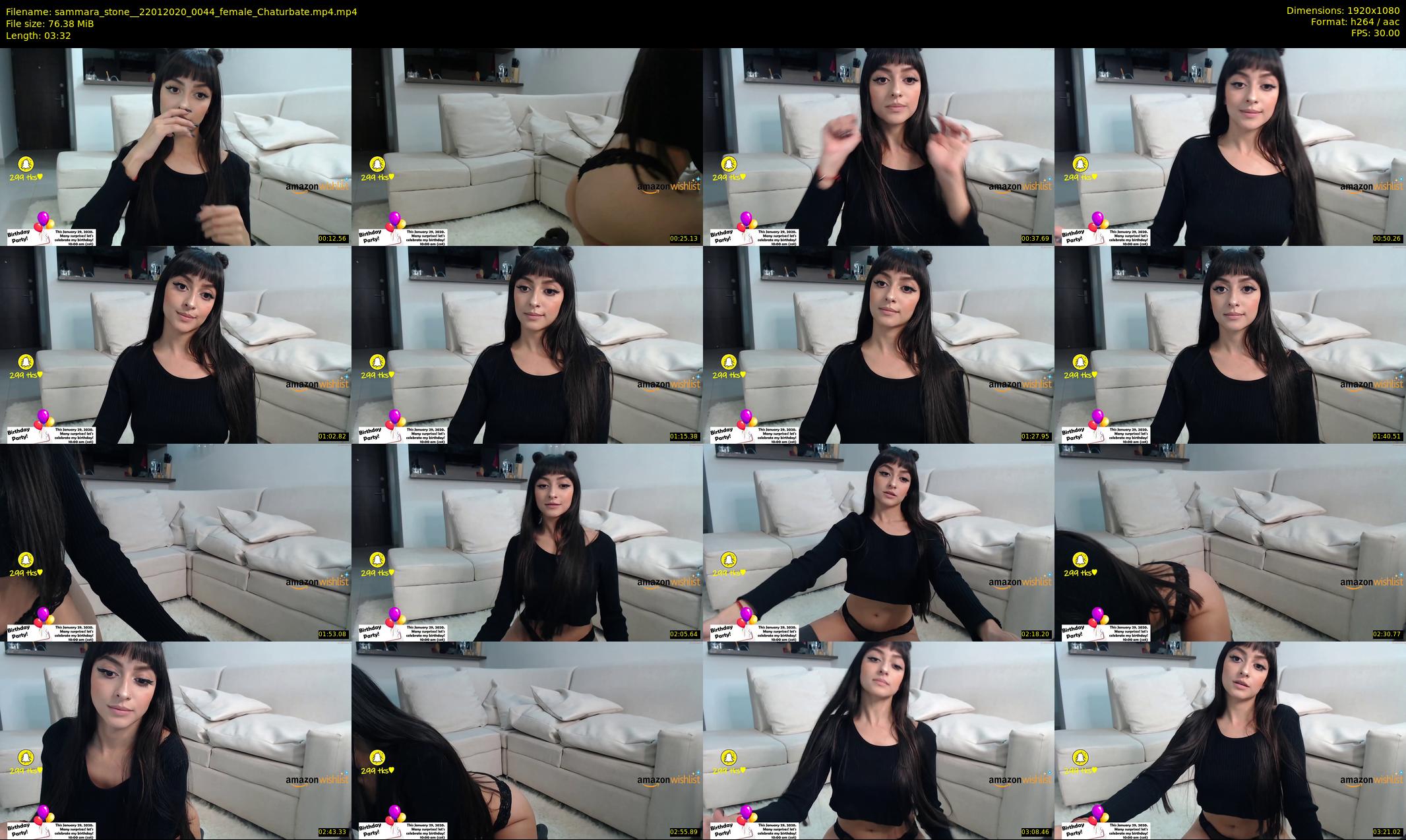 sammara_stone_ — 4 minute Chaturbate female cam show recording, 1080p, Jan 22, 2020