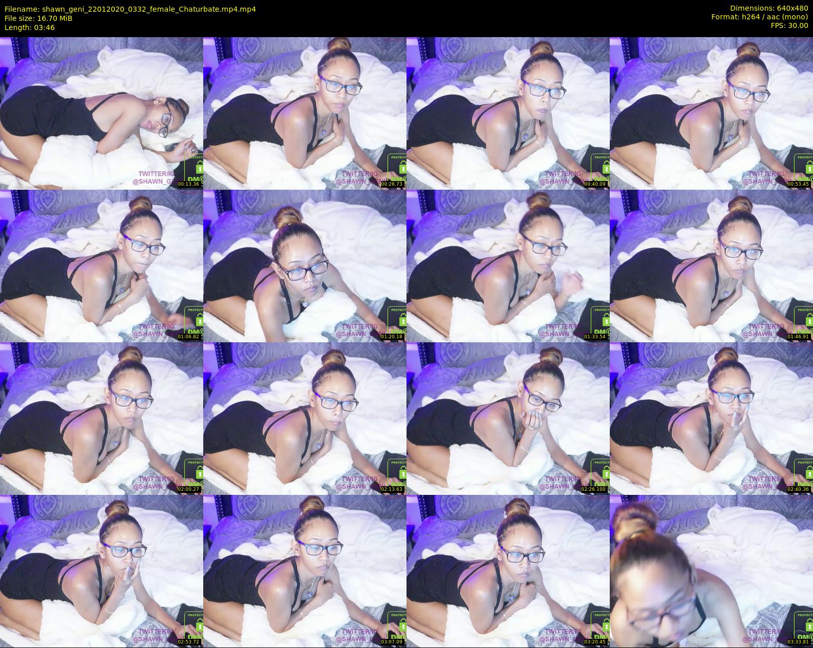 shawn_geni — 4 minute Chaturbate couple cam show recording, 480p, Jan 22, 2020