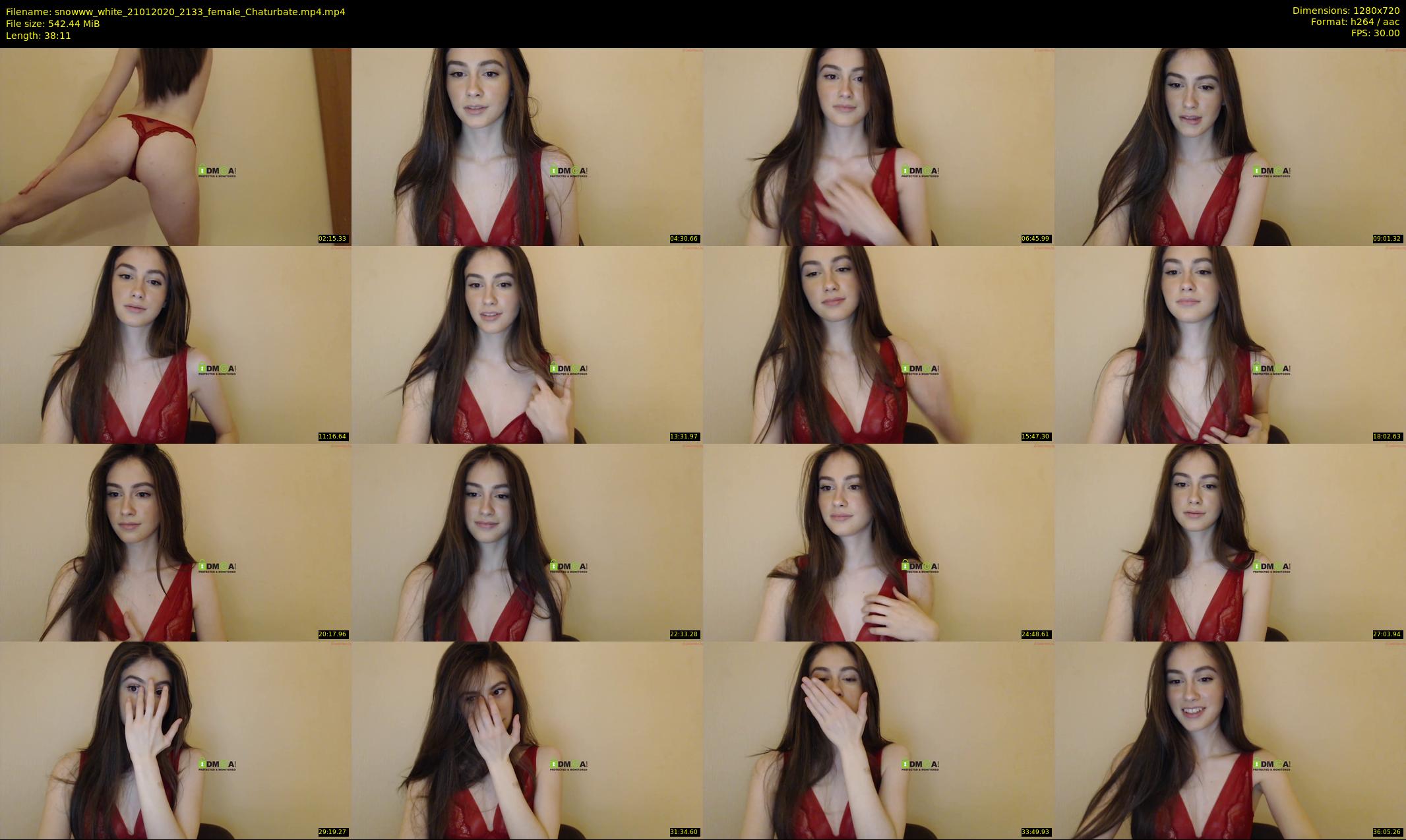 snowww_white — 39 minute Chaturbate female cam show recording, 720p, Jan 21, 2020