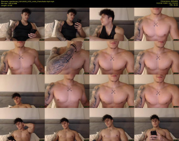 spartacozz — 25 minute Chaturbate male cam show recording, 480p, Jan 21, 2020