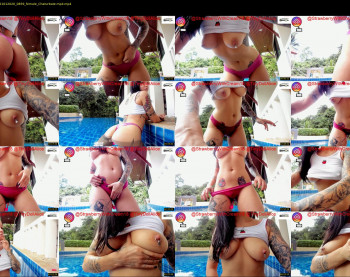 strawberrywithcream18 — 56 minute Chaturbate couple cam show recording, 720p, Jan 21, 2020
