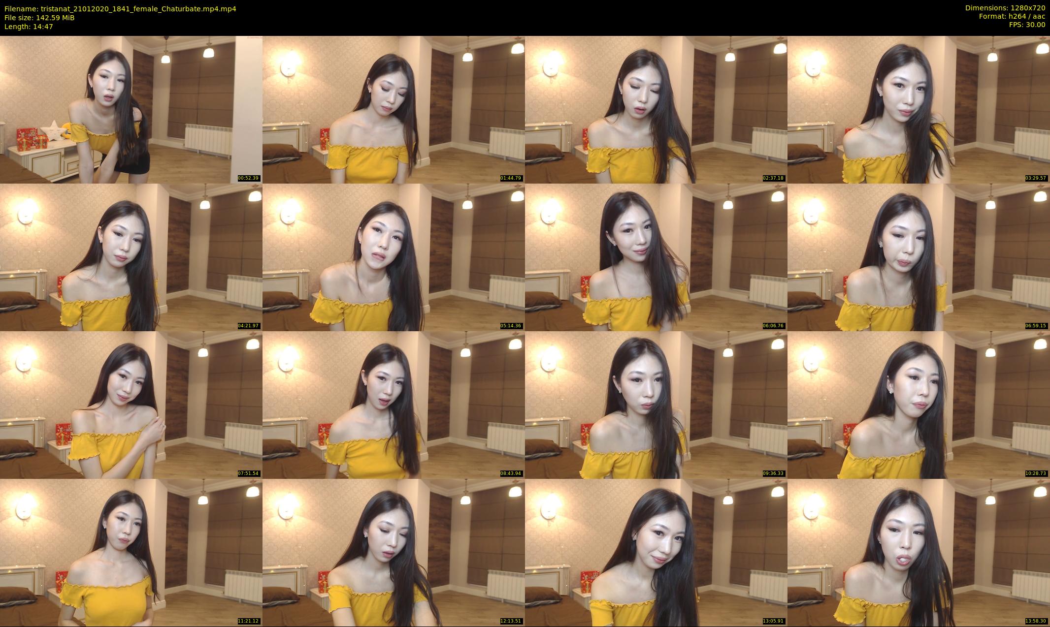tristanat — 15 minute Chaturbate female cam show recording, 720p, Jan 21, 2020