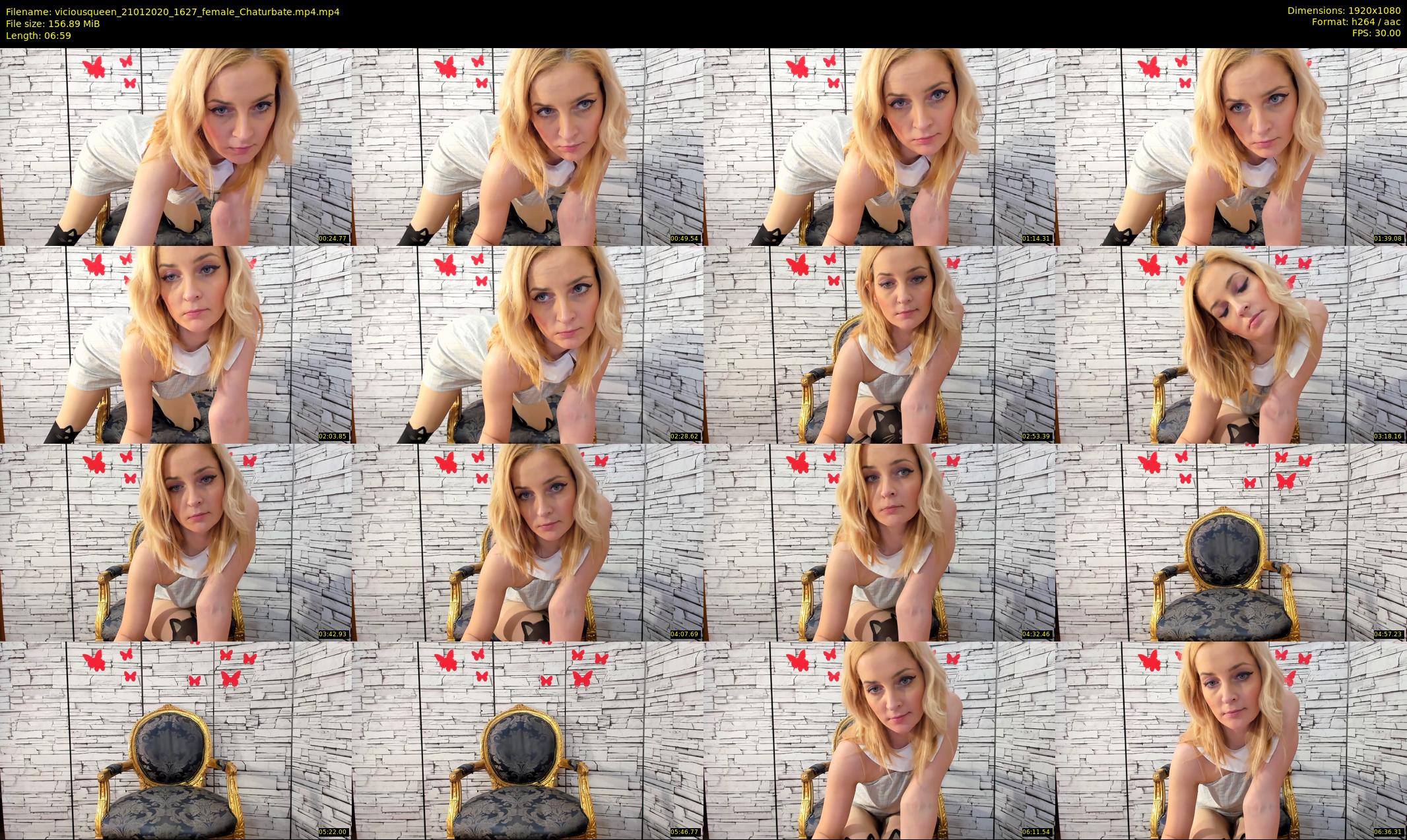 viciousqueen — 7 minute Chaturbate female cam show recording, 1080p, Jan 21, 2020