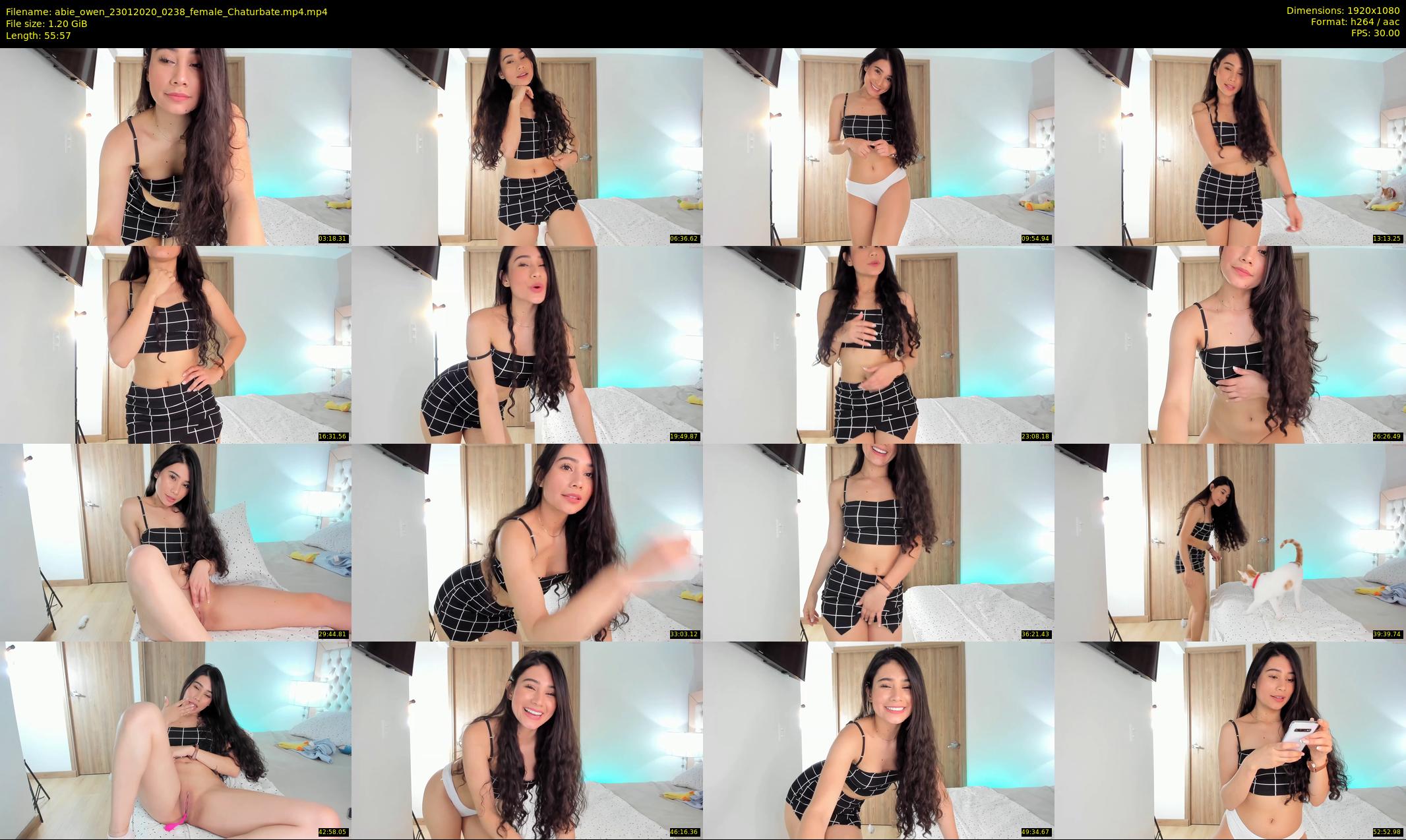 abie_owen — 56 minute Chaturbate female cam show recording, 1080p, Jan 23, 2020