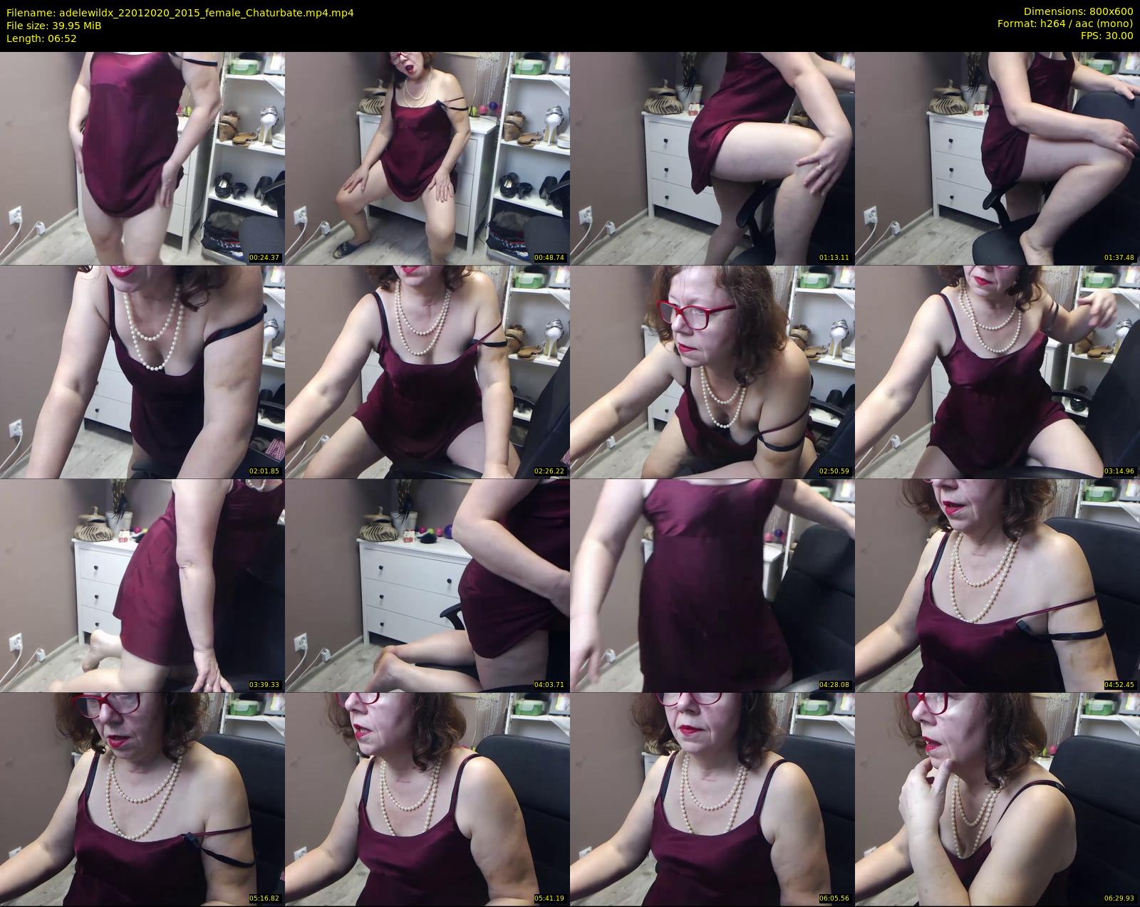 adelewildx — 7 minute Chaturbate female cam show recording, 480p, Jan 22, 2020