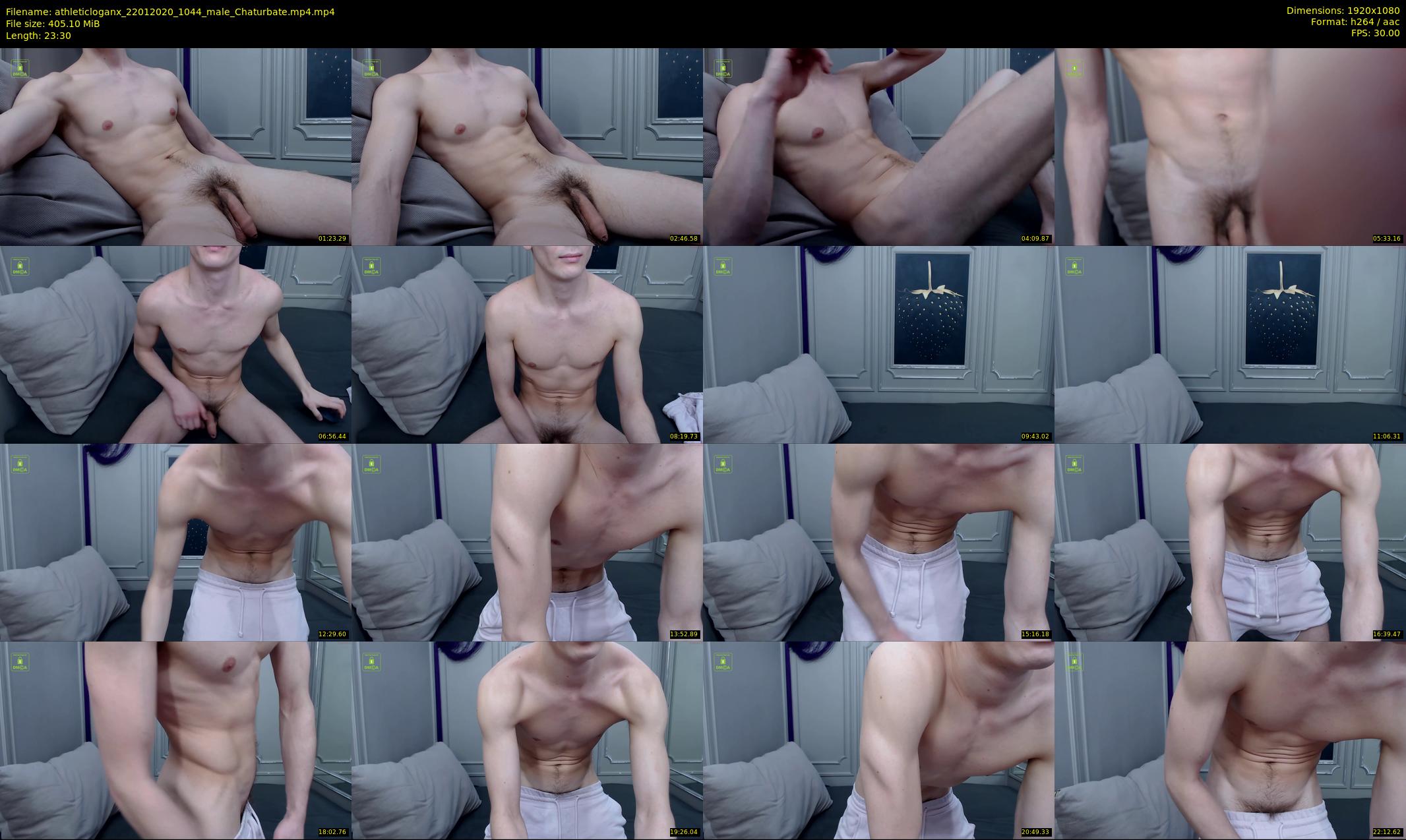 athleticloganx — 24 minute Chaturbate male cam show recording, 1080p, Jan 22, 2020