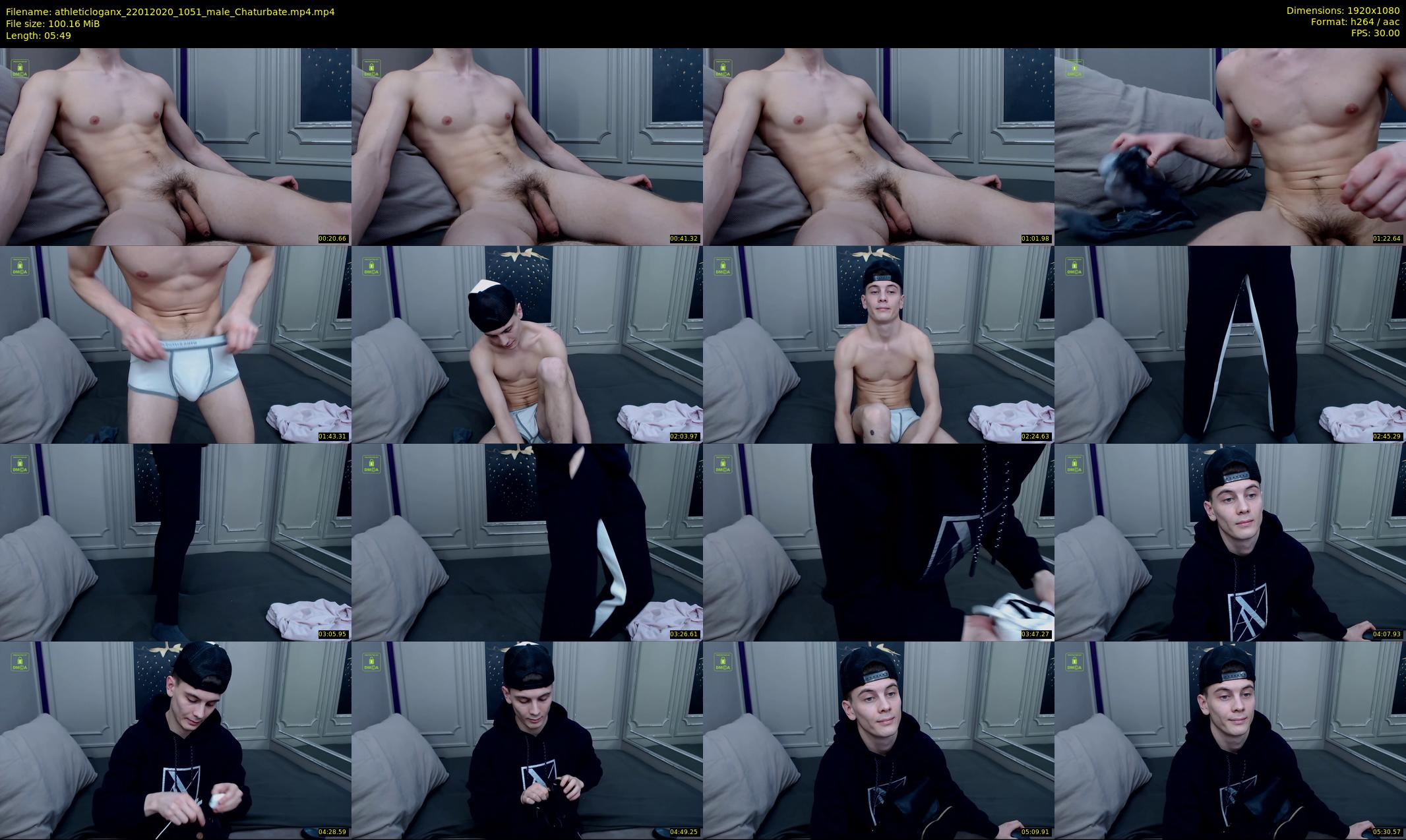 athleticloganx — 6 minute Chaturbate male cam show recording, 1080p, Jan 22, 2020