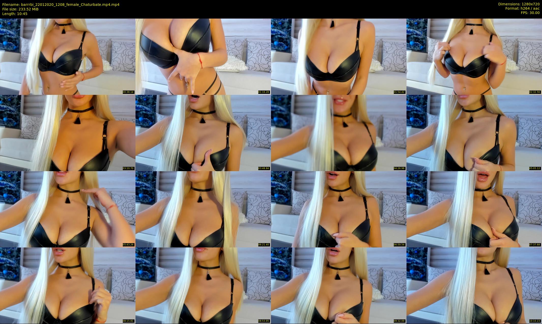 barrrbi — 11 minute Chaturbate female cam show recording, 720p, Jan 22, 2020