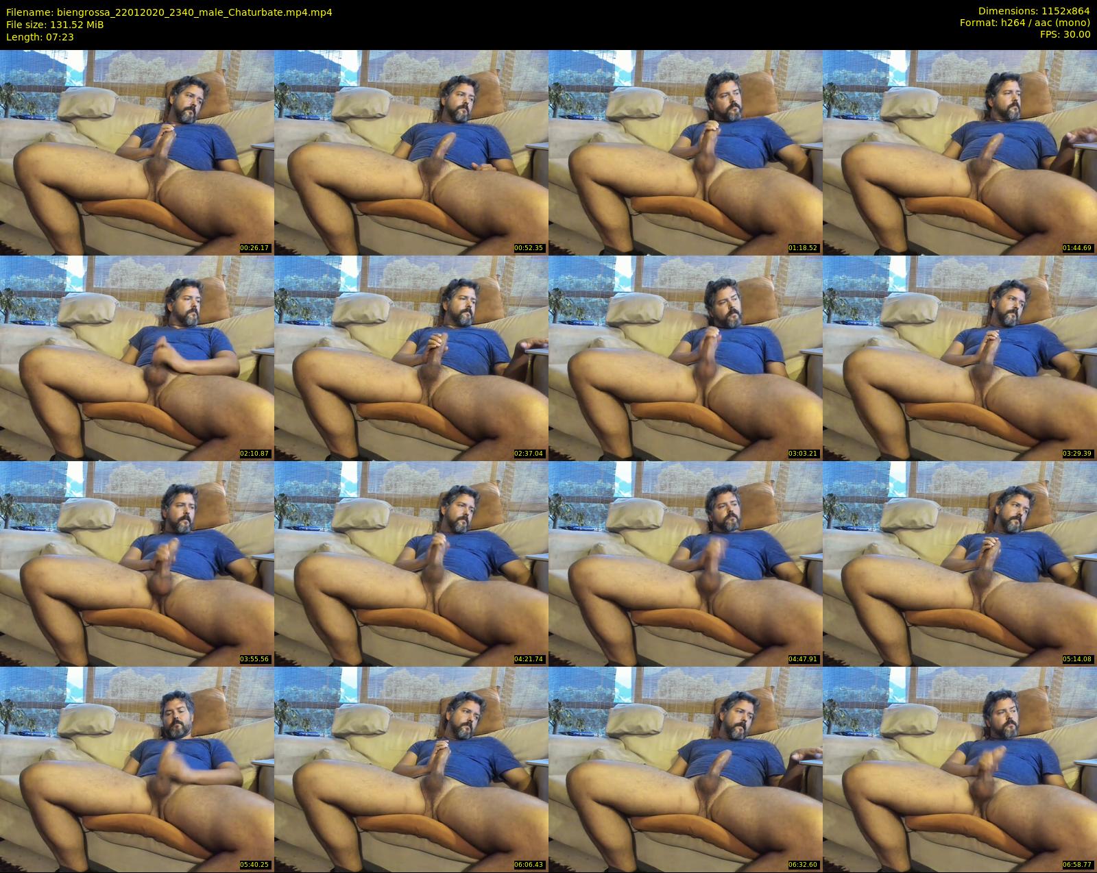 biengrossa — 8 minute Chaturbate male cam show recording, 720p, Jan 22, 2020