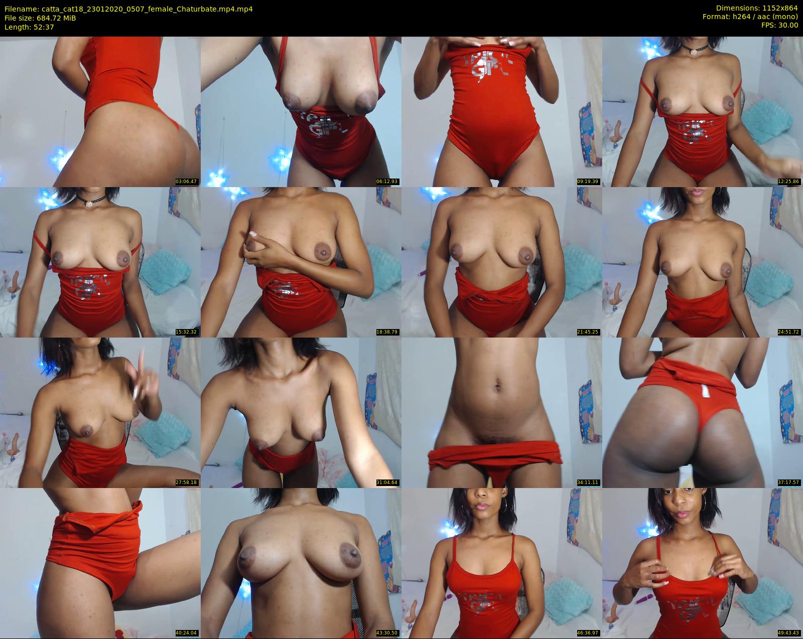 catta_cat18 — 53 minute Chaturbate female cam show recording, 720p, Jan 23, 2020