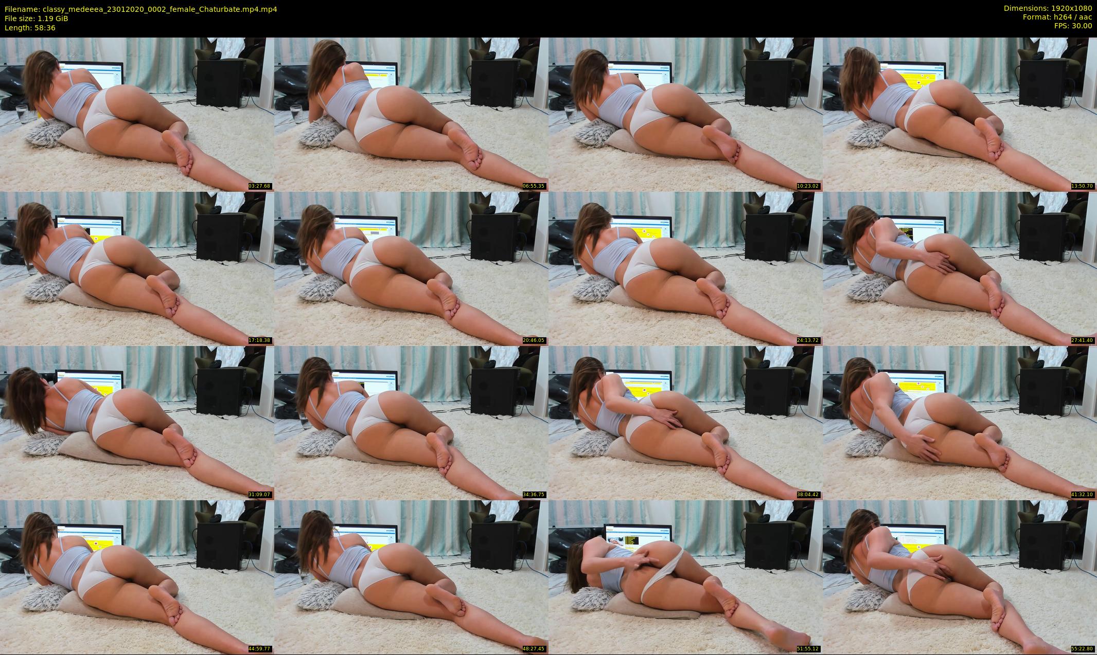 classy_medeeea — 59 minute Chaturbate female cam show recording, 1080p, Jan 23, 2020
