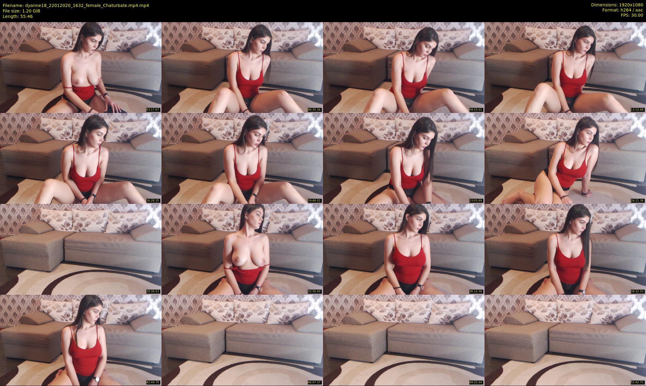 dyanne18 — 56 minute Chaturbate female cam show recording, 1080p, Jan 22, 2020
