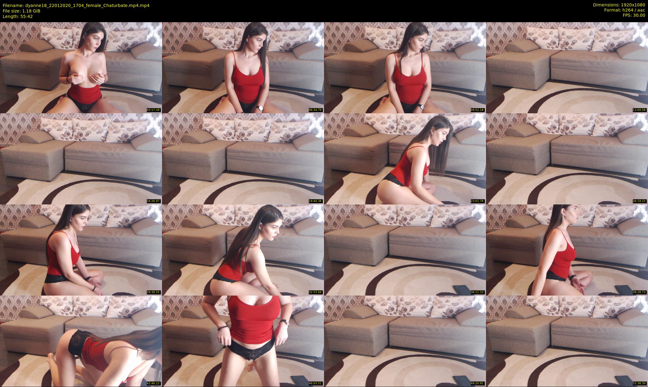 dyanne18 — 56 minute Chaturbate female cam show recording, 1080p, Jan 22, 2020
