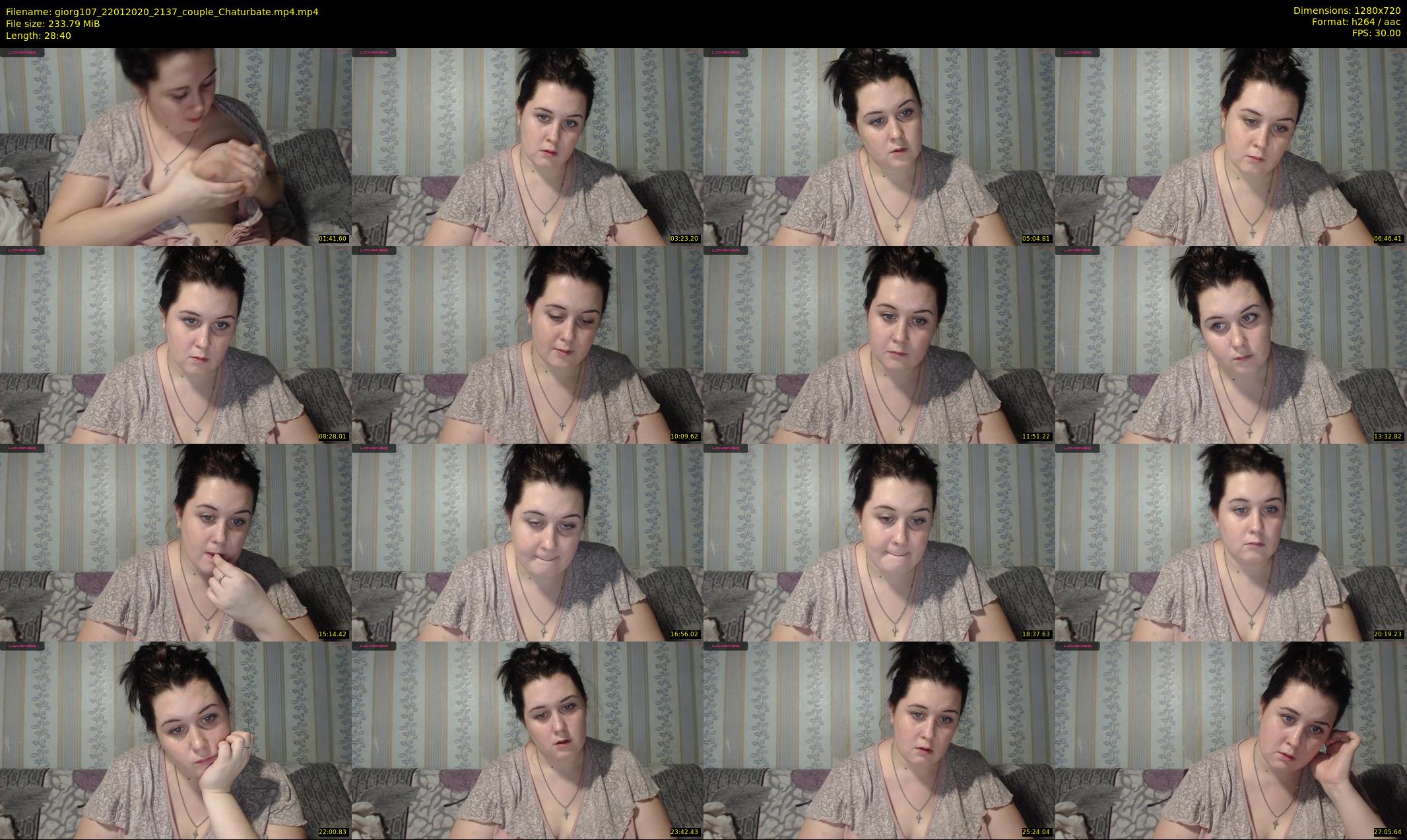 giorg107 — 29 minute Chaturbate couple cam show recording, 720p, Jan 22, 2020