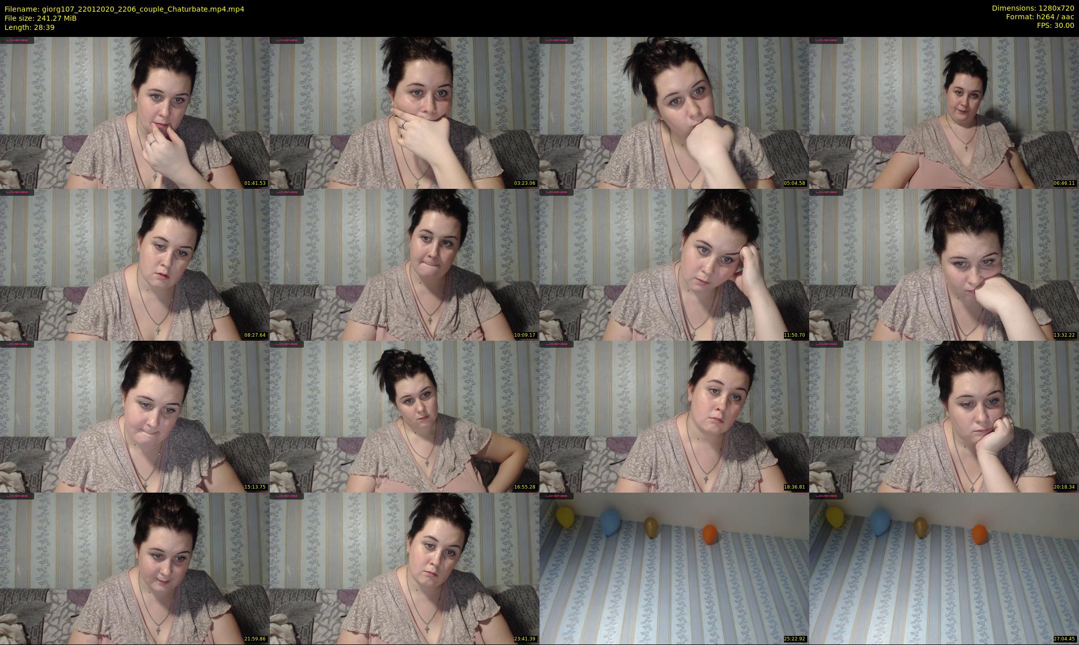 giorg107 — 29 minute Chaturbate couple cam show recording, 720p, Jan 22, 2020