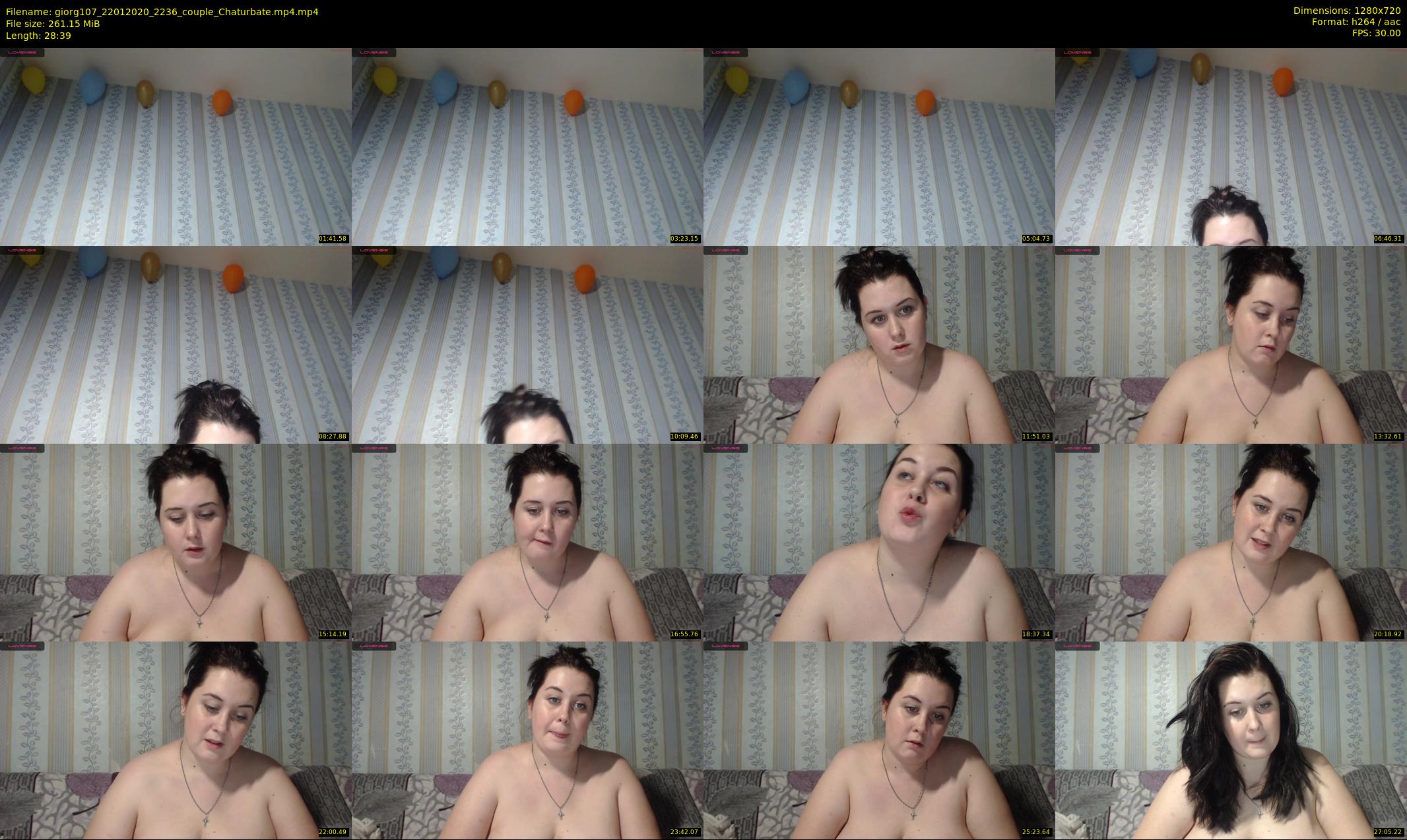 giorg107 — 29 minute Chaturbate couple cam show recording, 720p, Jan 22, 2020