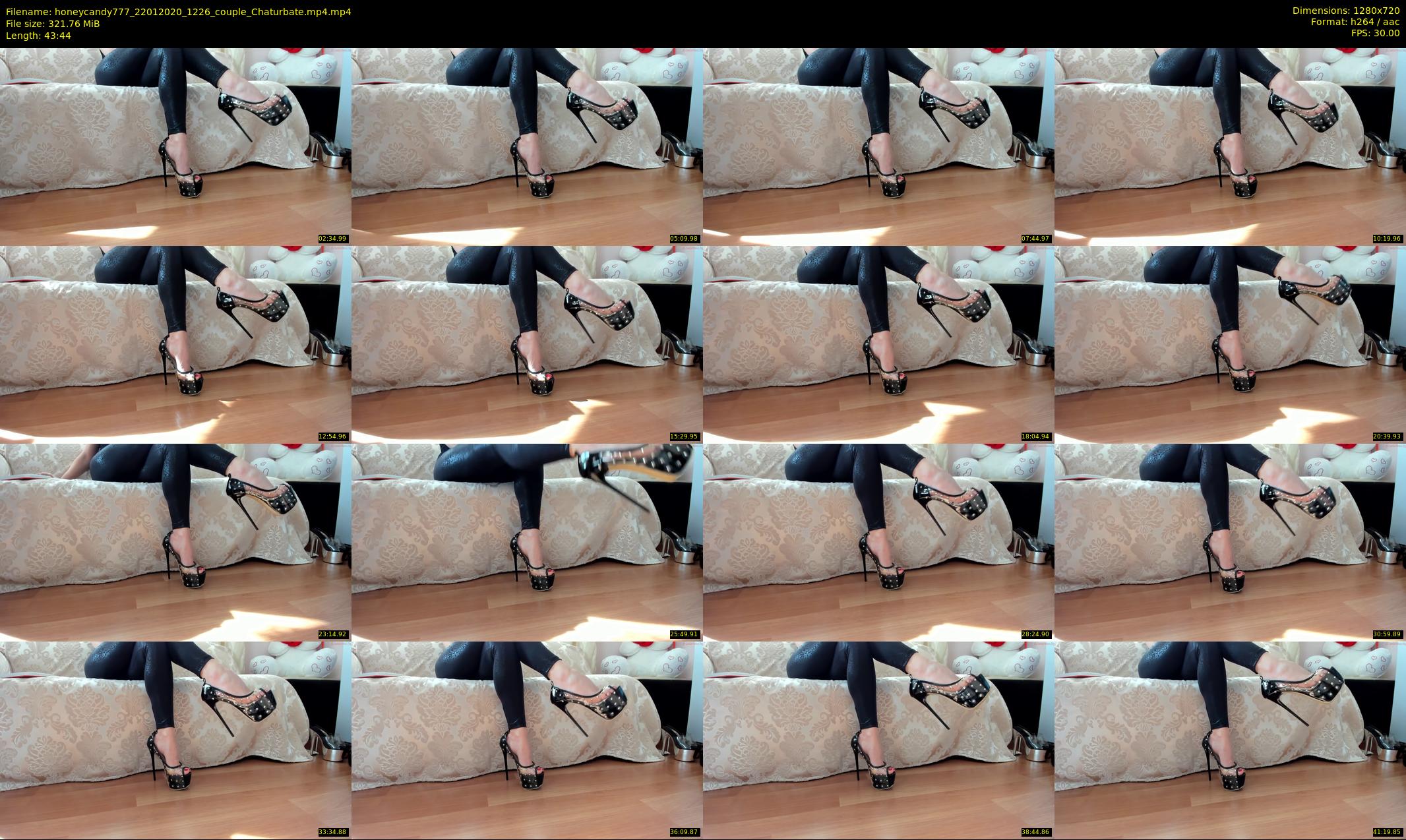 honeycandy777 — 44 minute Chaturbate couple cam show recording, 720p, Jan 22, 2020
