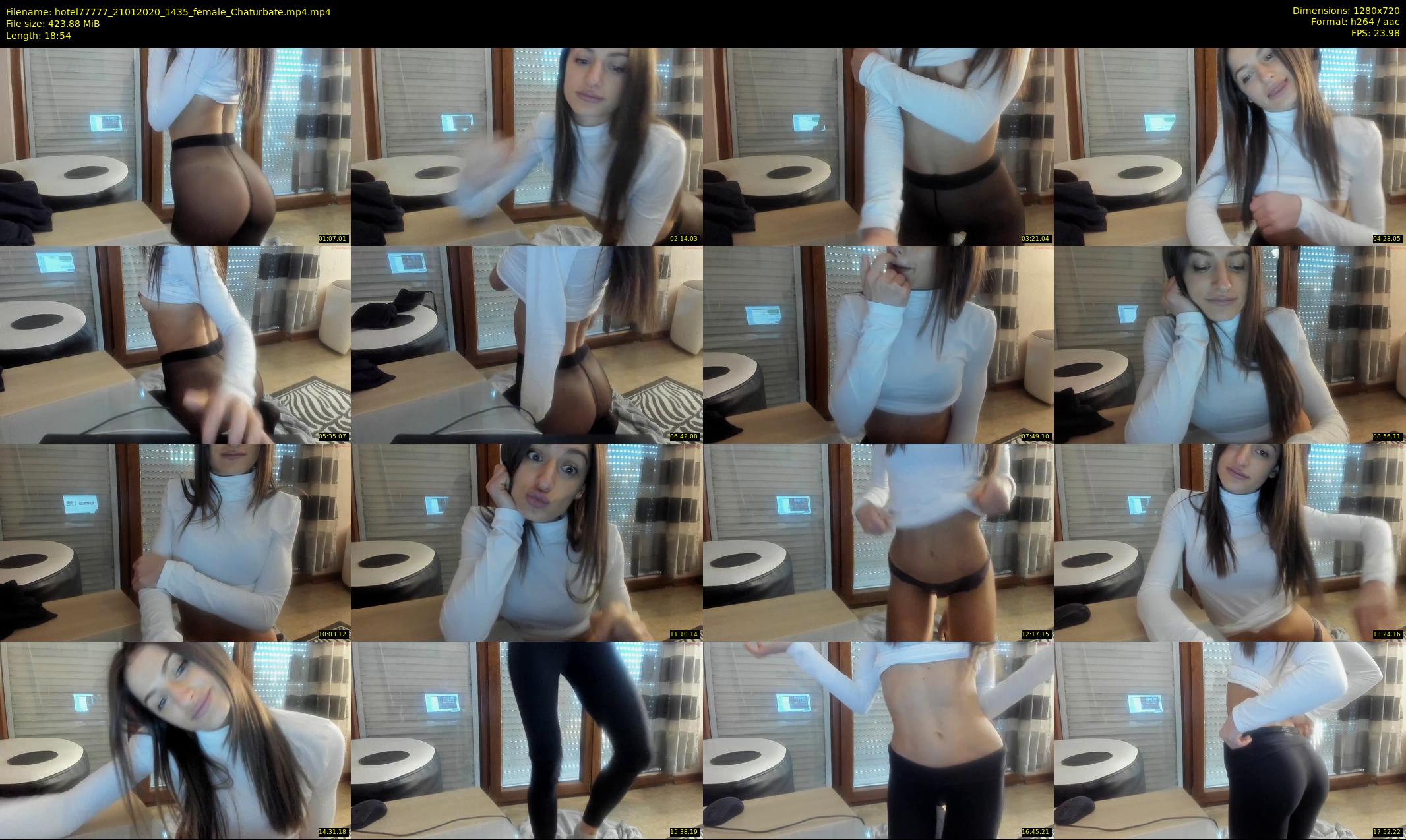 hotel77777 — 19 minute Chaturbate female cam show recording, 720p, Jan 21, 2020
