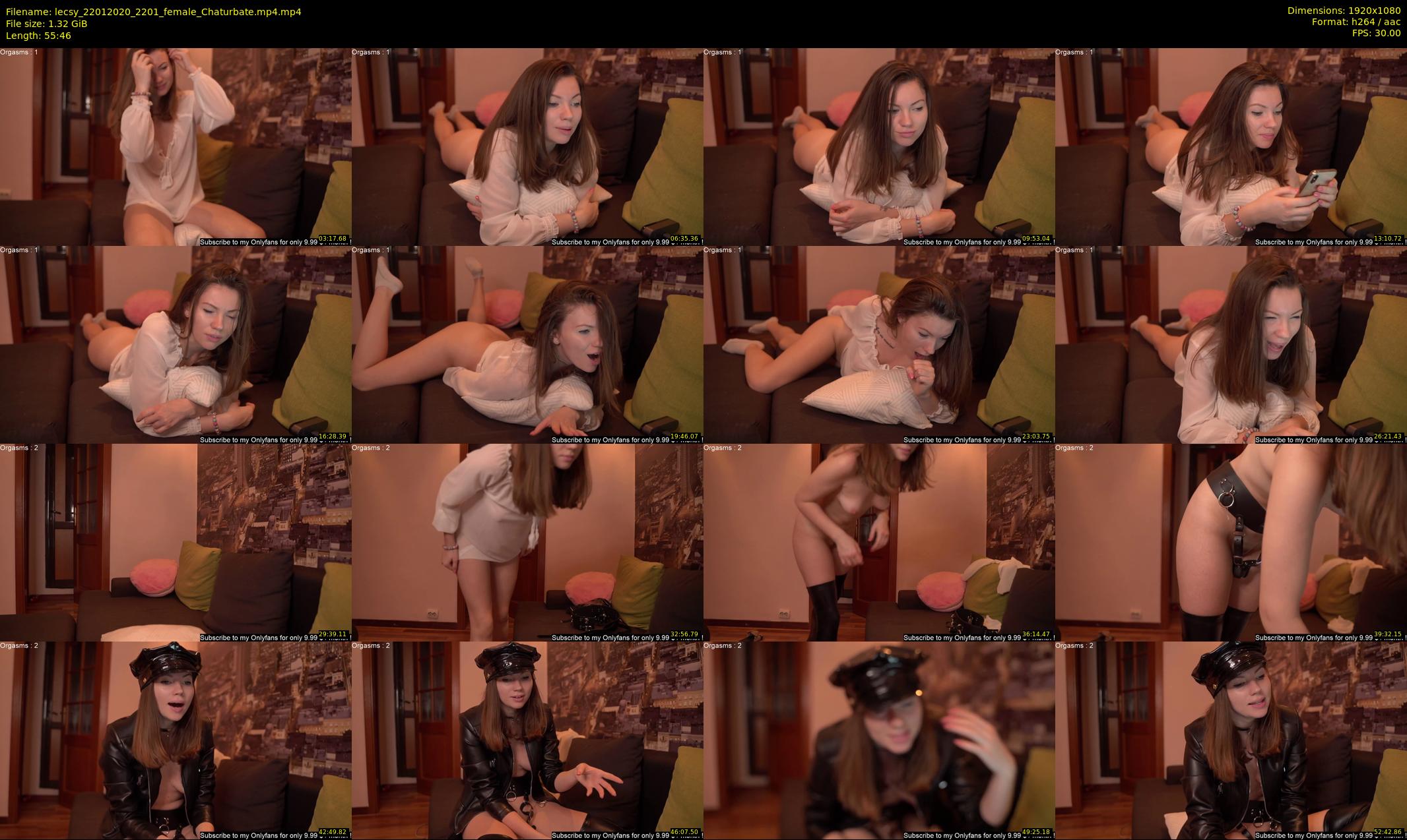 lecsy — 56 minute Chaturbate female cam show recording, 1080p, Jan 22, 2020