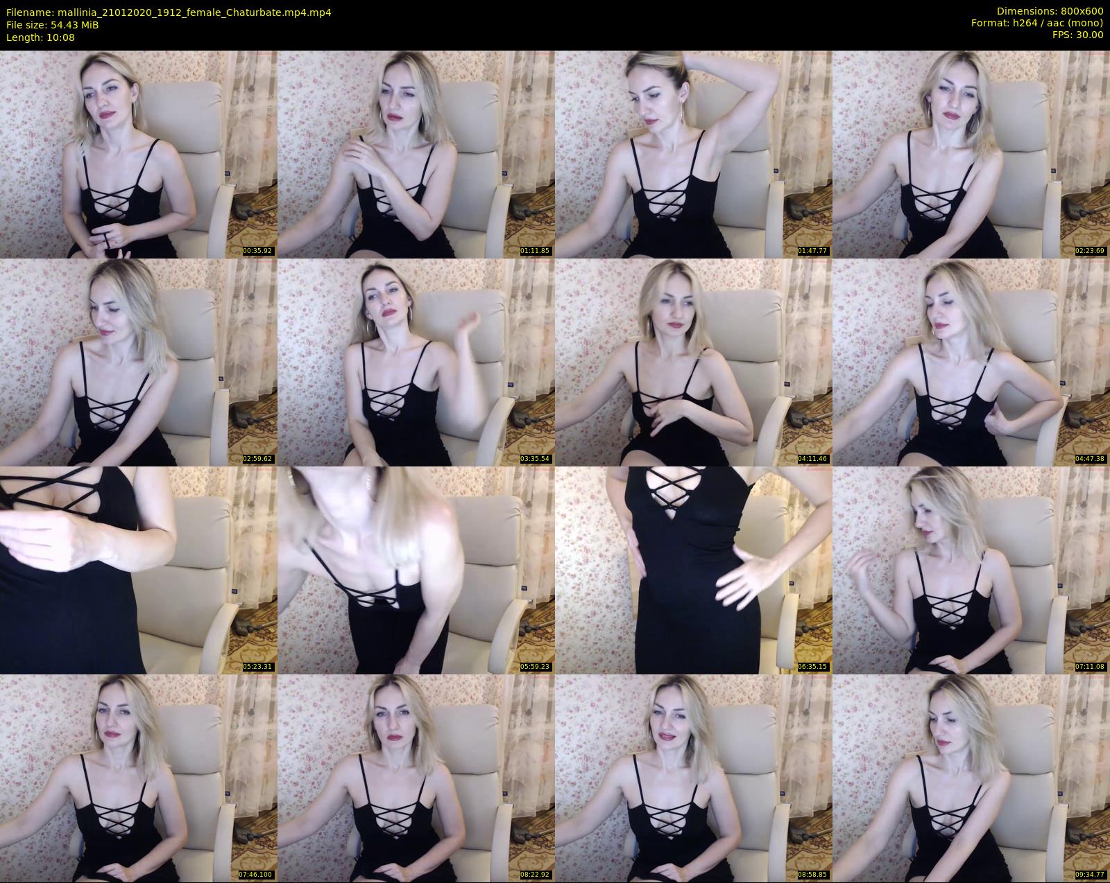 mallinia — 11 minute Chaturbate female cam show recording, 480p, Jan 21, 2020