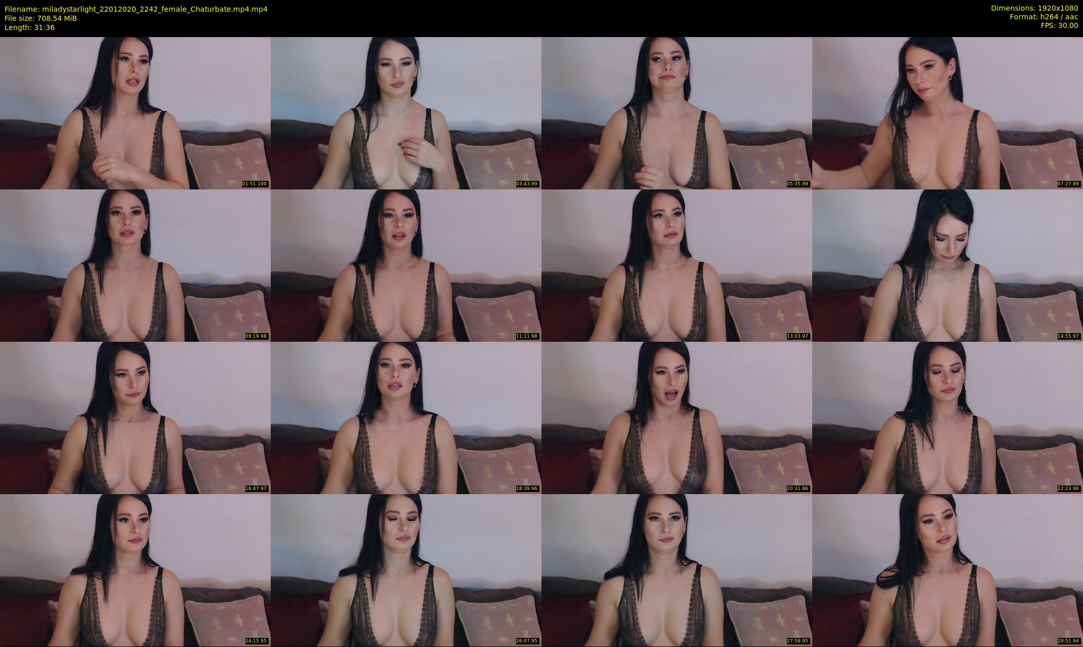 miladystarlight — 32 minute Chaturbate female cam show recording, 1080p, Jan 22, 2020