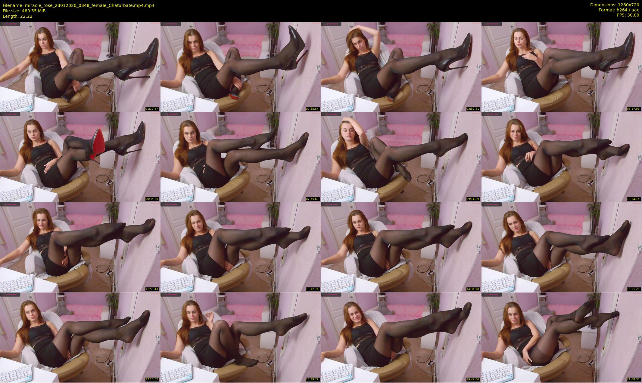 miracle_rose — 23 minute Chaturbate female cam show recording, 720p, Jan 23, 2020