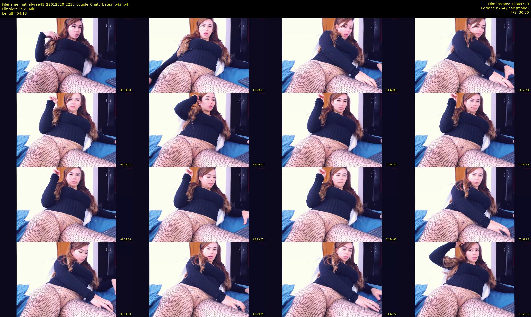 nathalyrae41 — 5 minute Chaturbate female cam show recording, 720p, Jan 22, 2020