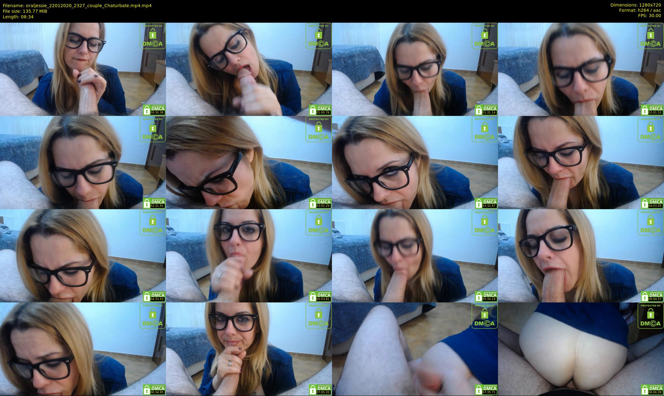 oraljessie — 9 minute Chaturbate couple cam show recording, 720p, Jan 22, 2020