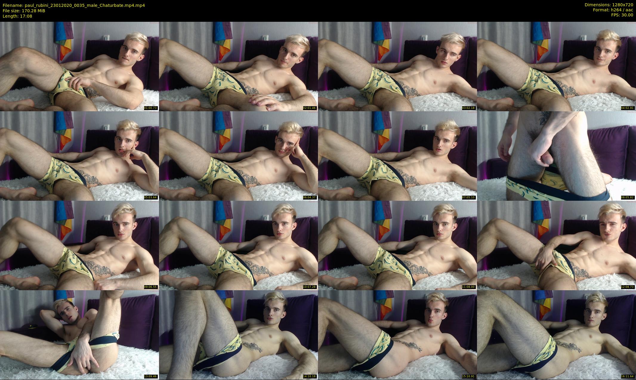 paul_rubini — 18 minute Chaturbate male cam show recording, 720p, Jan 23, 2020