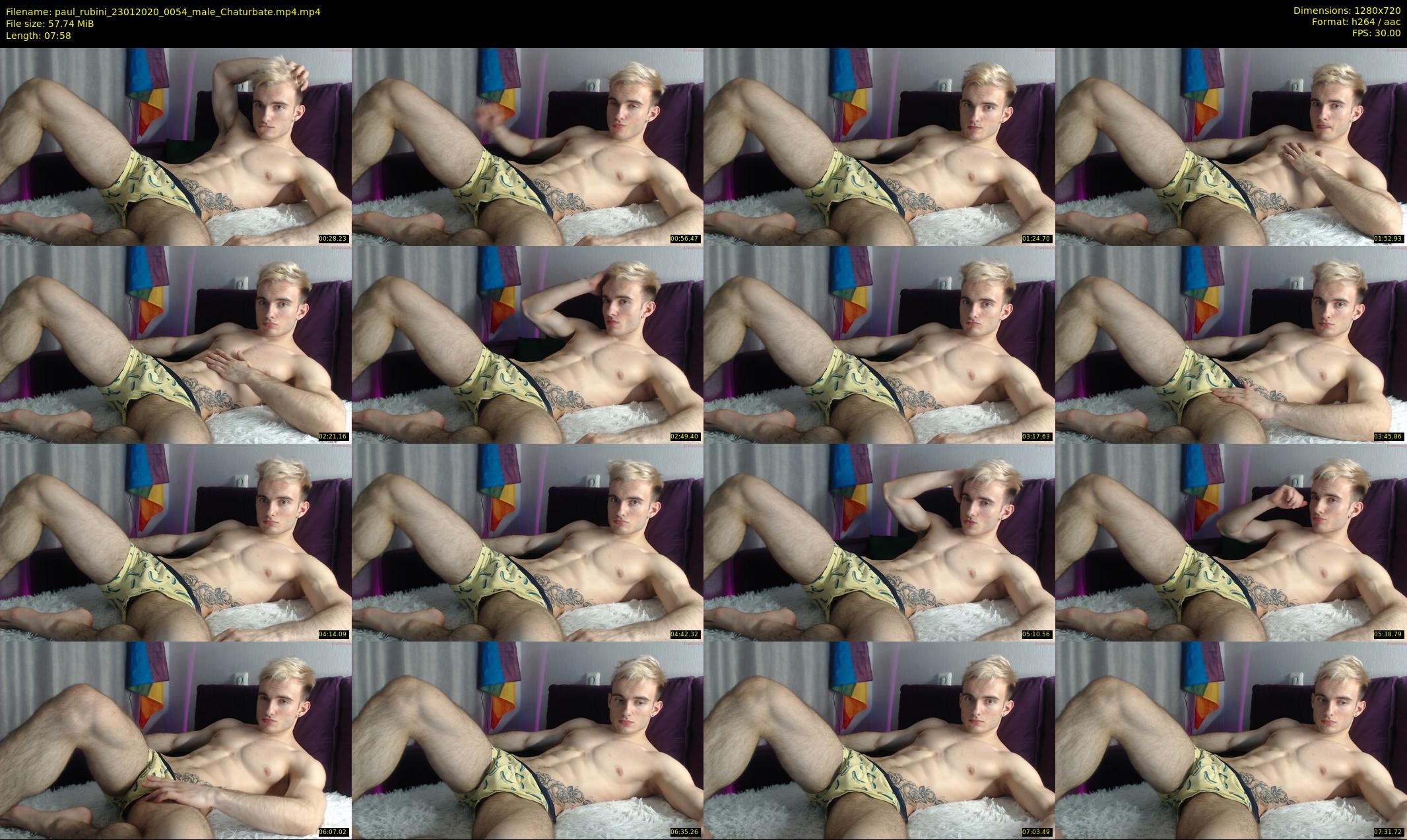 paul_rubini — 8 minute Chaturbate male cam show recording, 720p, Jan 23, 2020