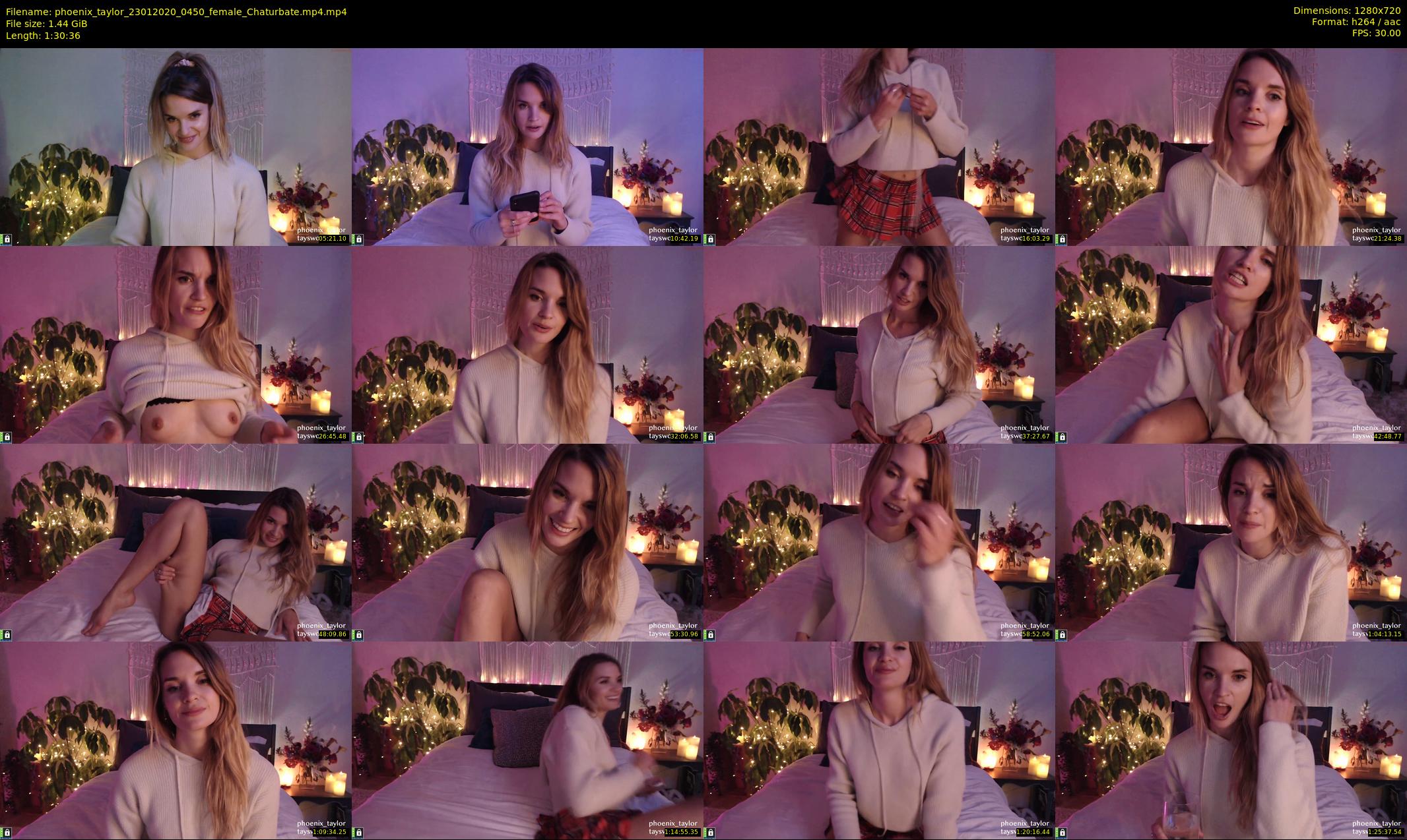 phoenix_taylor — 91 minute Chaturbate female cam show recording, 720p, Jan 23, 2020