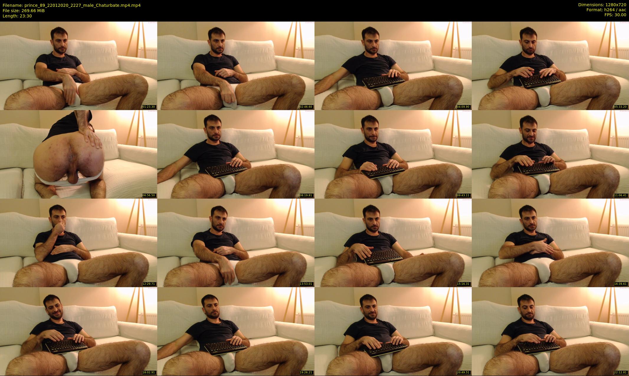prince_89 — 24 minute Chaturbate male cam show recording, 720p, Jan 22, 2020