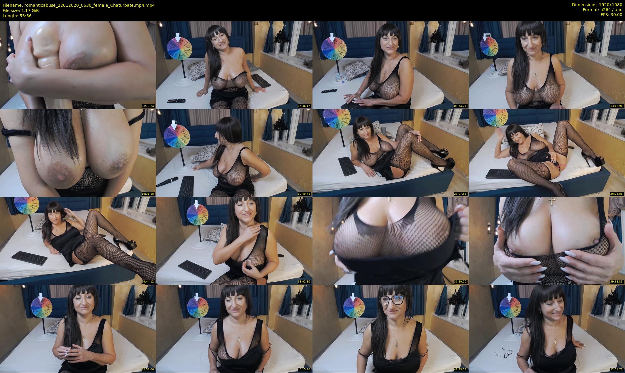 romanticabuse — 56 minute Chaturbate female cam show recording, 1080p, Jan 22, 2020