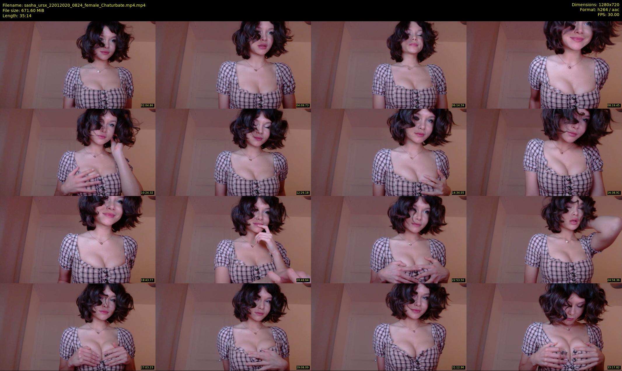 sasha_ursx — 36 minute Chaturbate female cam show recording, 720p, Jan 22, 2020
