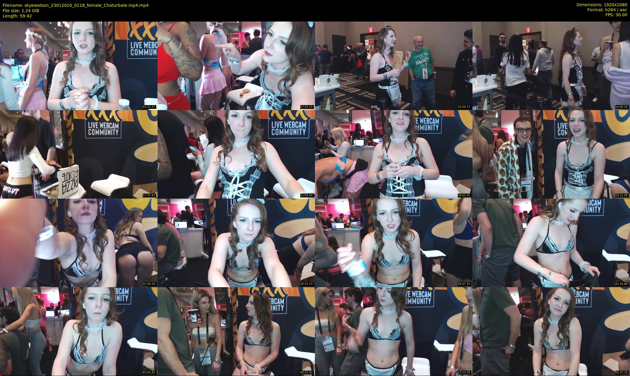 skyewatson — 60 minute Chaturbate female cam show recording, 1080p, Jan 23, 2020