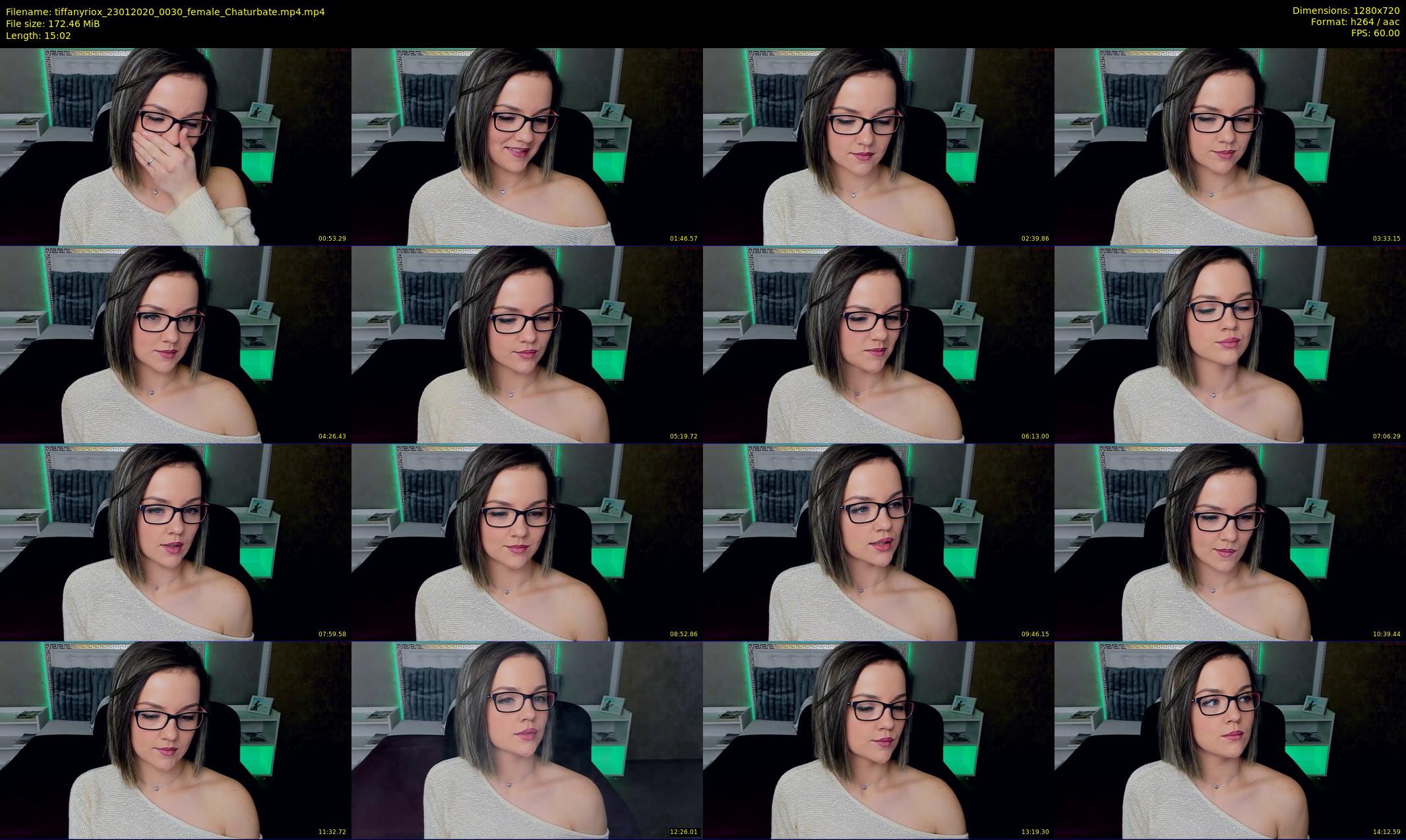 tiffanyriox — 16 minute Chaturbate female cam show recording, 720p, Jan 23, 2020