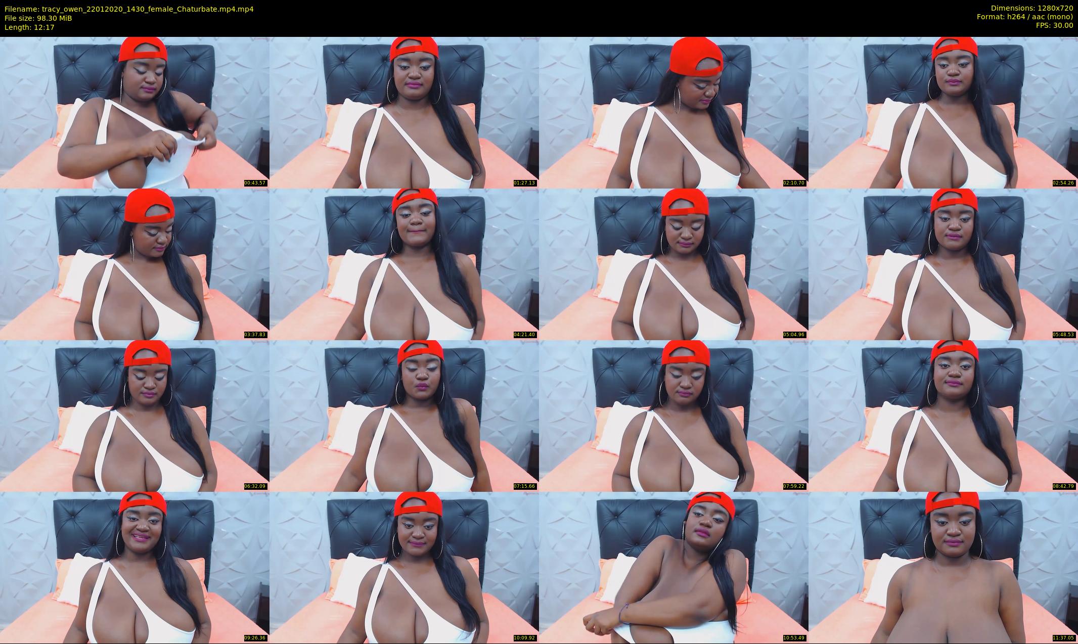 tracy_owen — 13 minute Chaturbate female cam show recording, 720p, Jan 22, 2020
