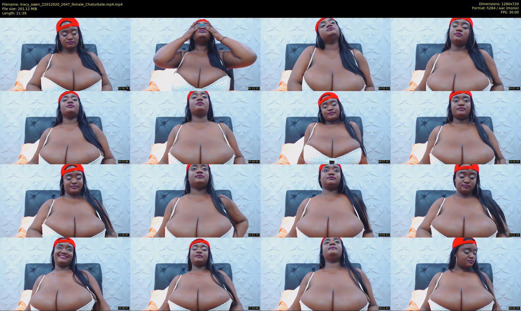 tracy_owen — 22 minute Chaturbate female cam show recording, 720p, Jan 22, 2020