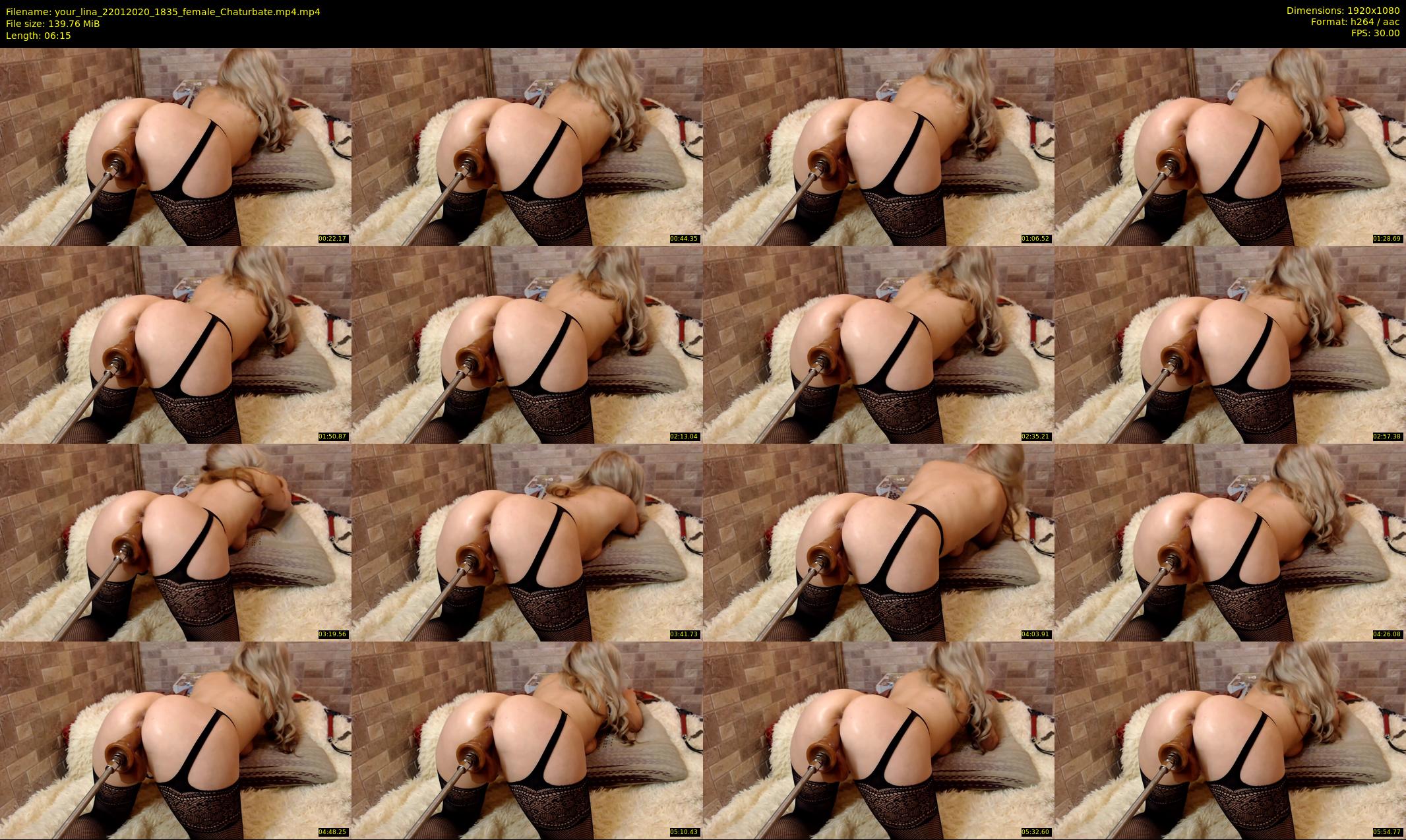 your_lina — 7 minute Chaturbate female cam show recording, 1080p, Jan 22, 2020