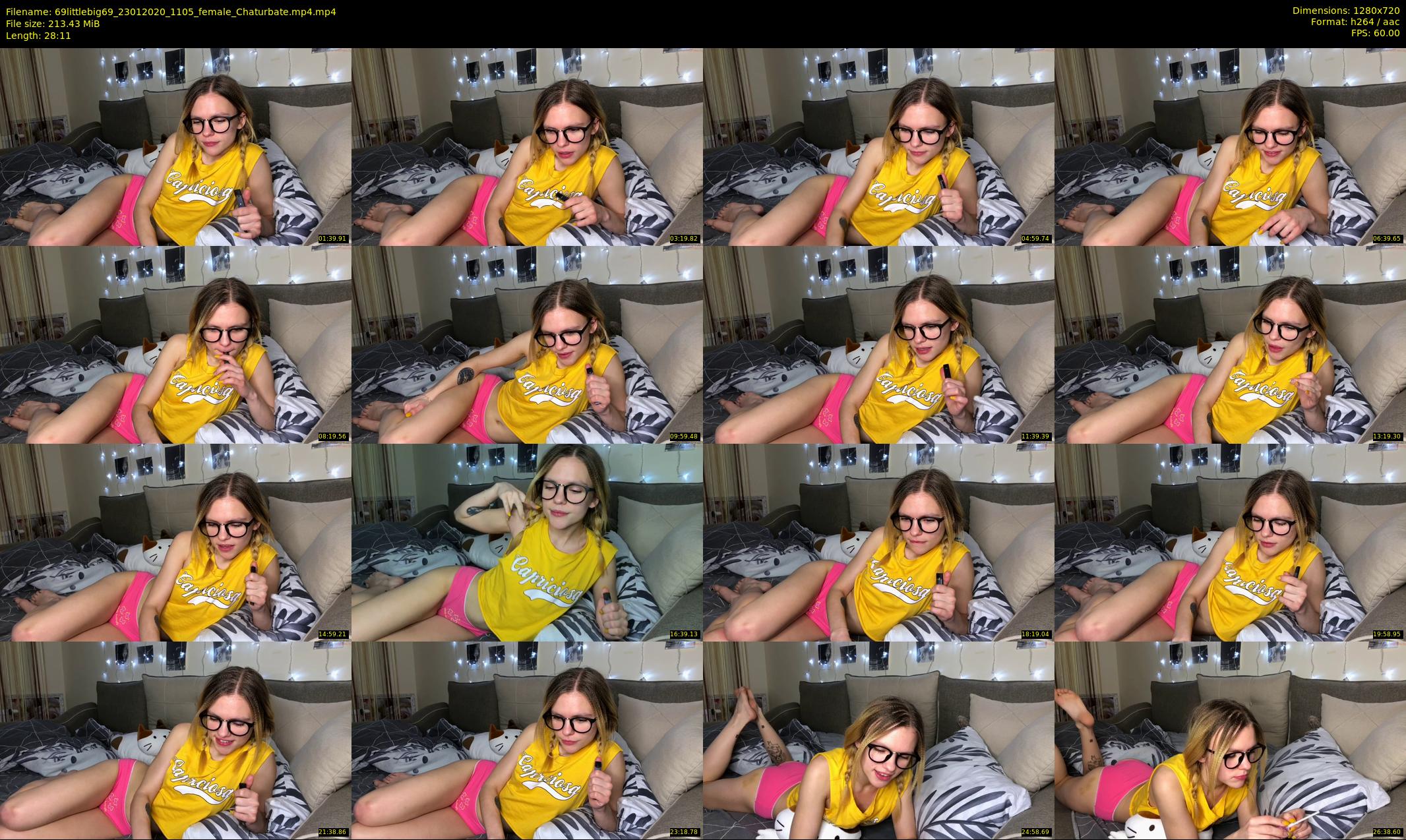 69littlebig69 — 29 minute Chaturbate couple cam show recording, 720p, Jan 23, 2020