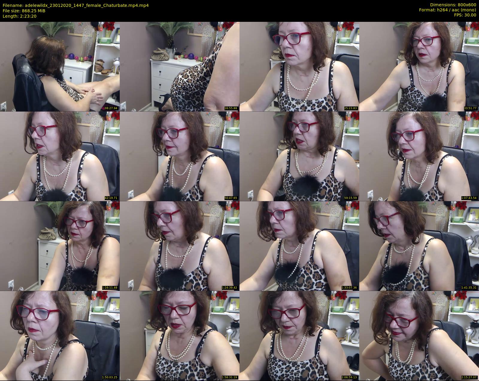 adelewildx — 144 minute Chaturbate female cam show recording, 480p, Jan 23, 2020