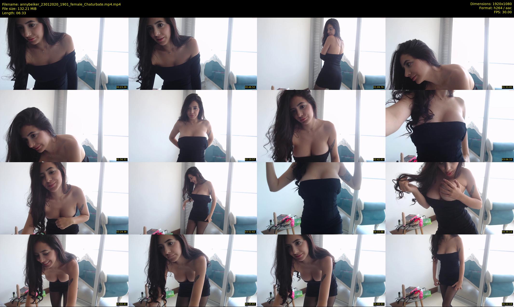 annybeiker — 7 minute Chaturbate female cam show recording, 1080p, Jan 23, 2020