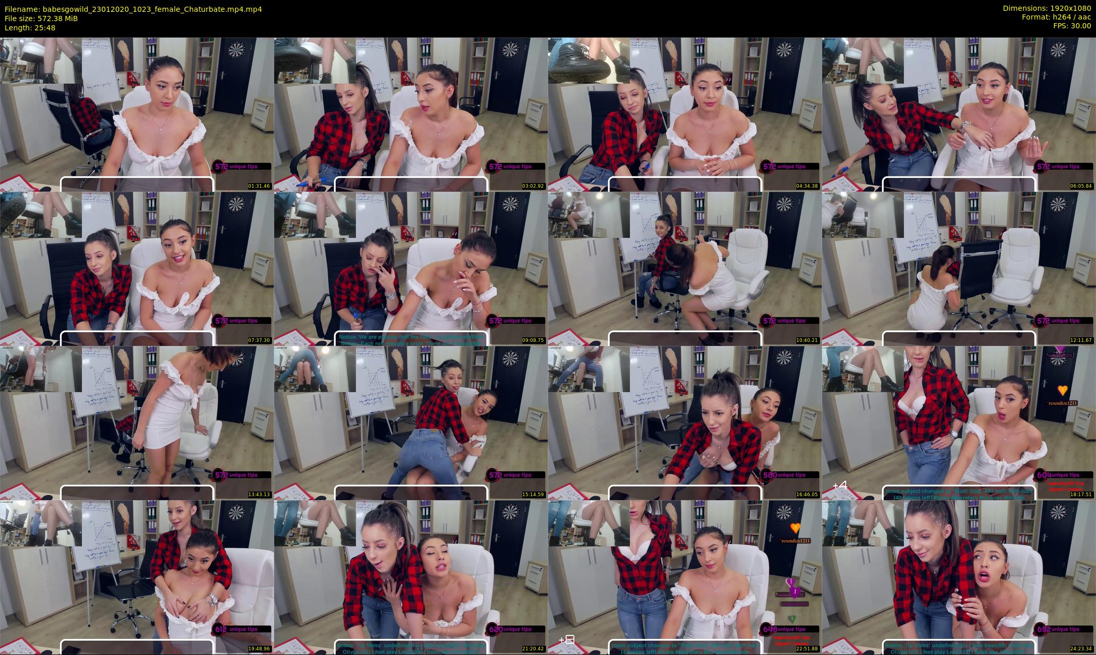 babesgowild — 26 minute Chaturbate couple cam show recording, 1080p, Jan 23, 2020