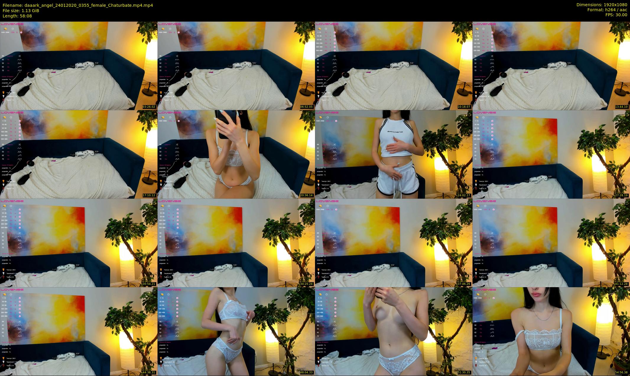 daaark_angel — 59 minute Chaturbate female cam show recording, 1080p, Jan 24, 2020