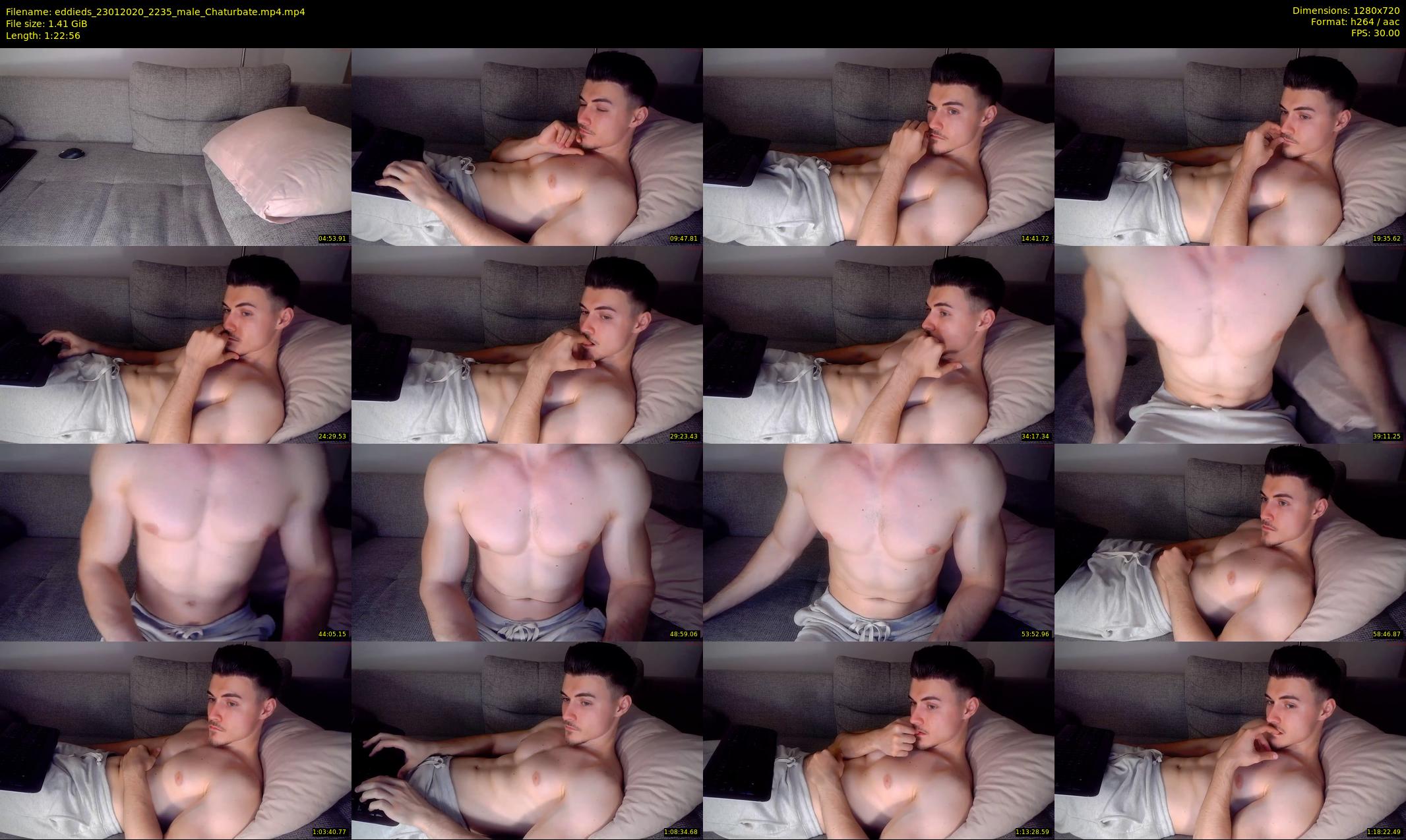 eddieds — 83 minute Chaturbate male cam show recording, 720p, Jan 23, 2020